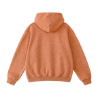 NFTS ACID WASH ORANGE HOODIE