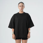 NFTS BOXY BLACK TEE