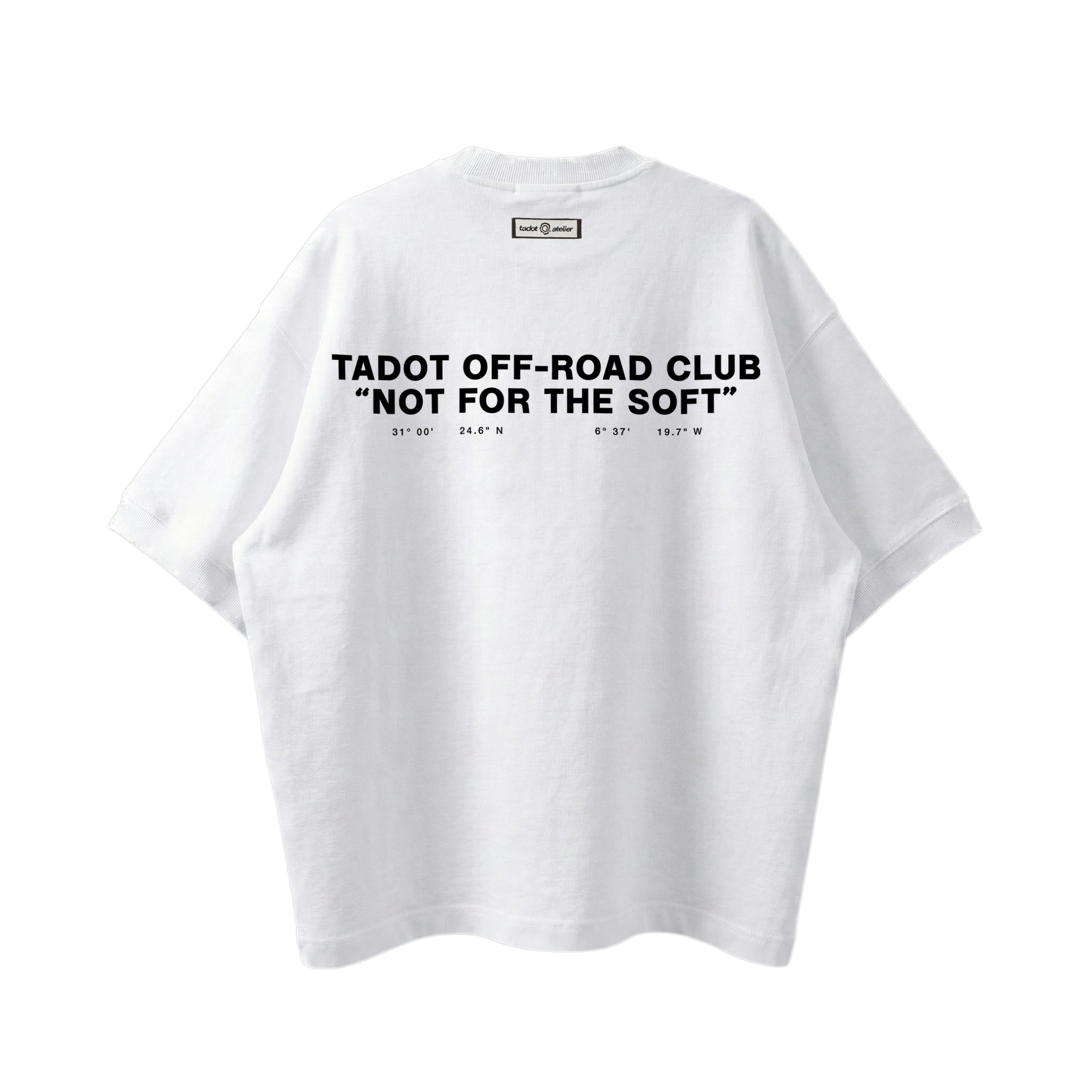 TDT PARALLEL WHITE TEE