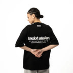 ATELIER OVERSIZED BLACK TEE