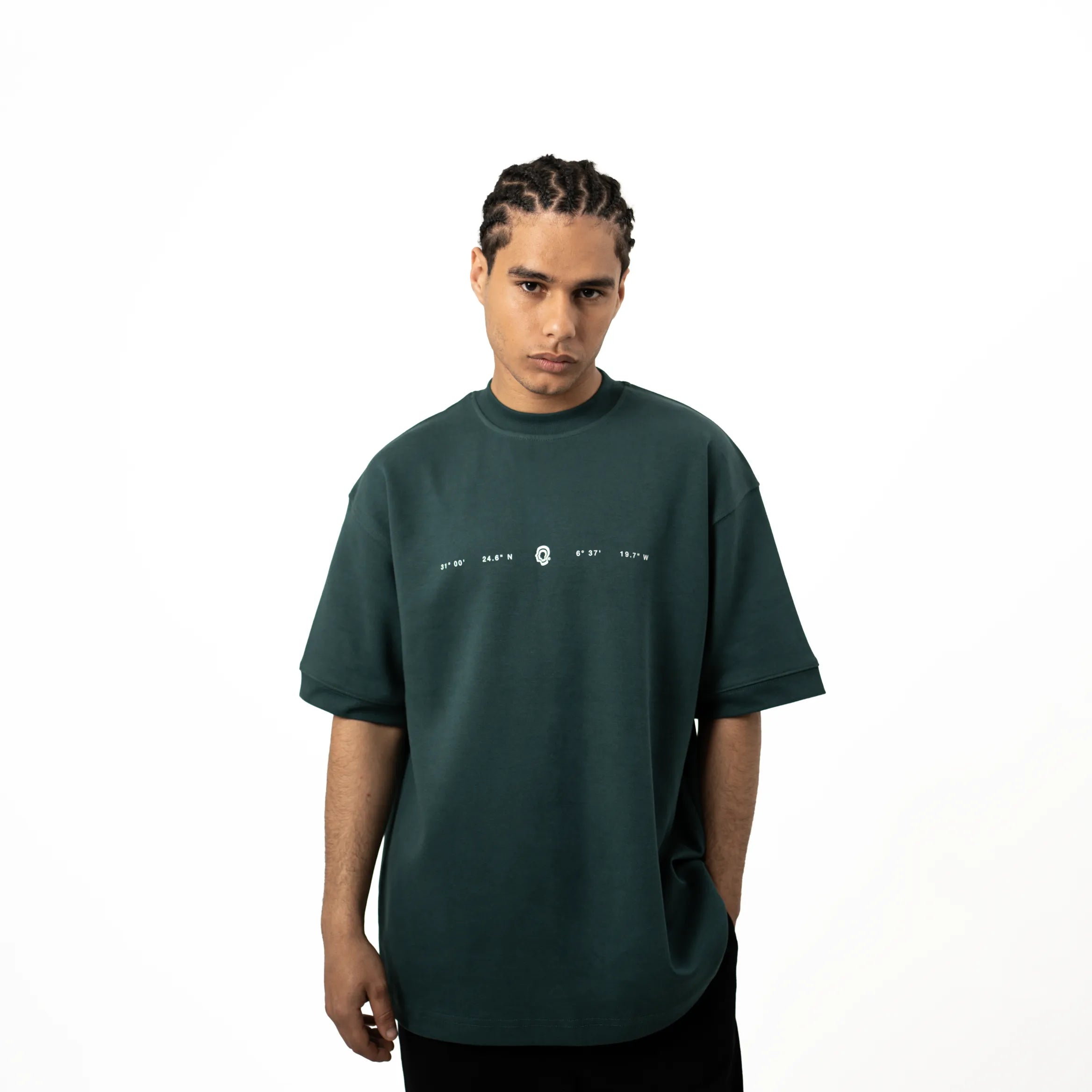 TDT PARALLEL OIL GREEN TEE