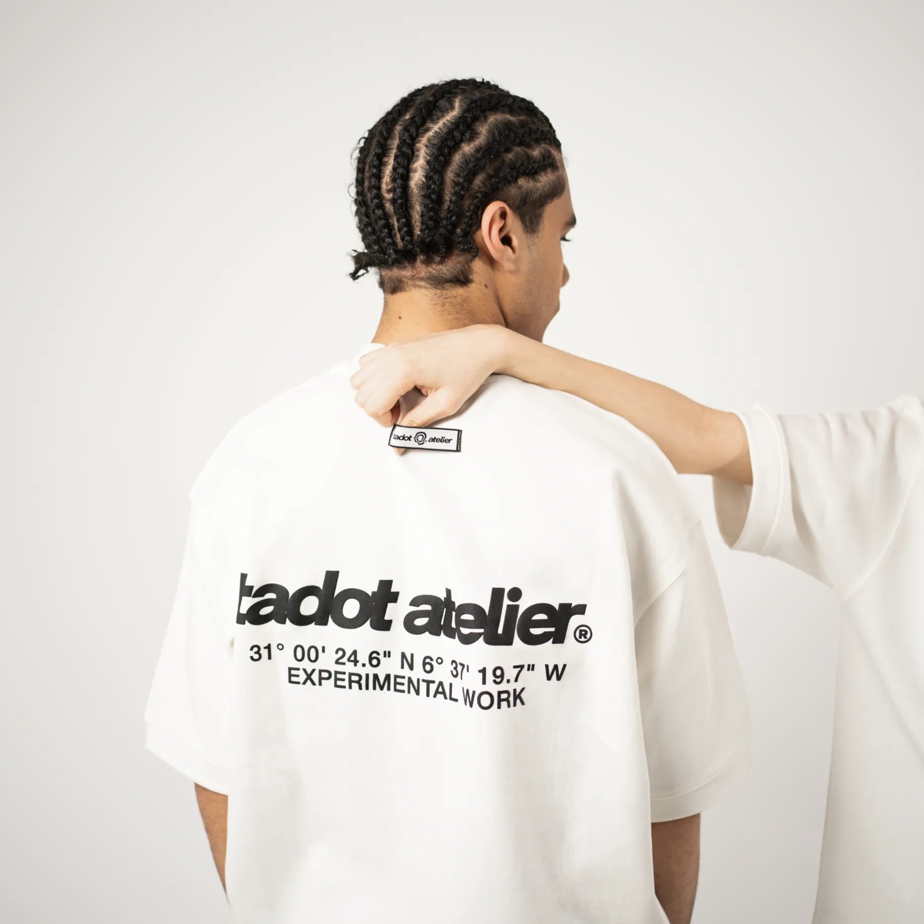 ATELIER OVERSIZED WHITE TEE