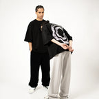 CHROME HEADS BOXY BLACK TEE