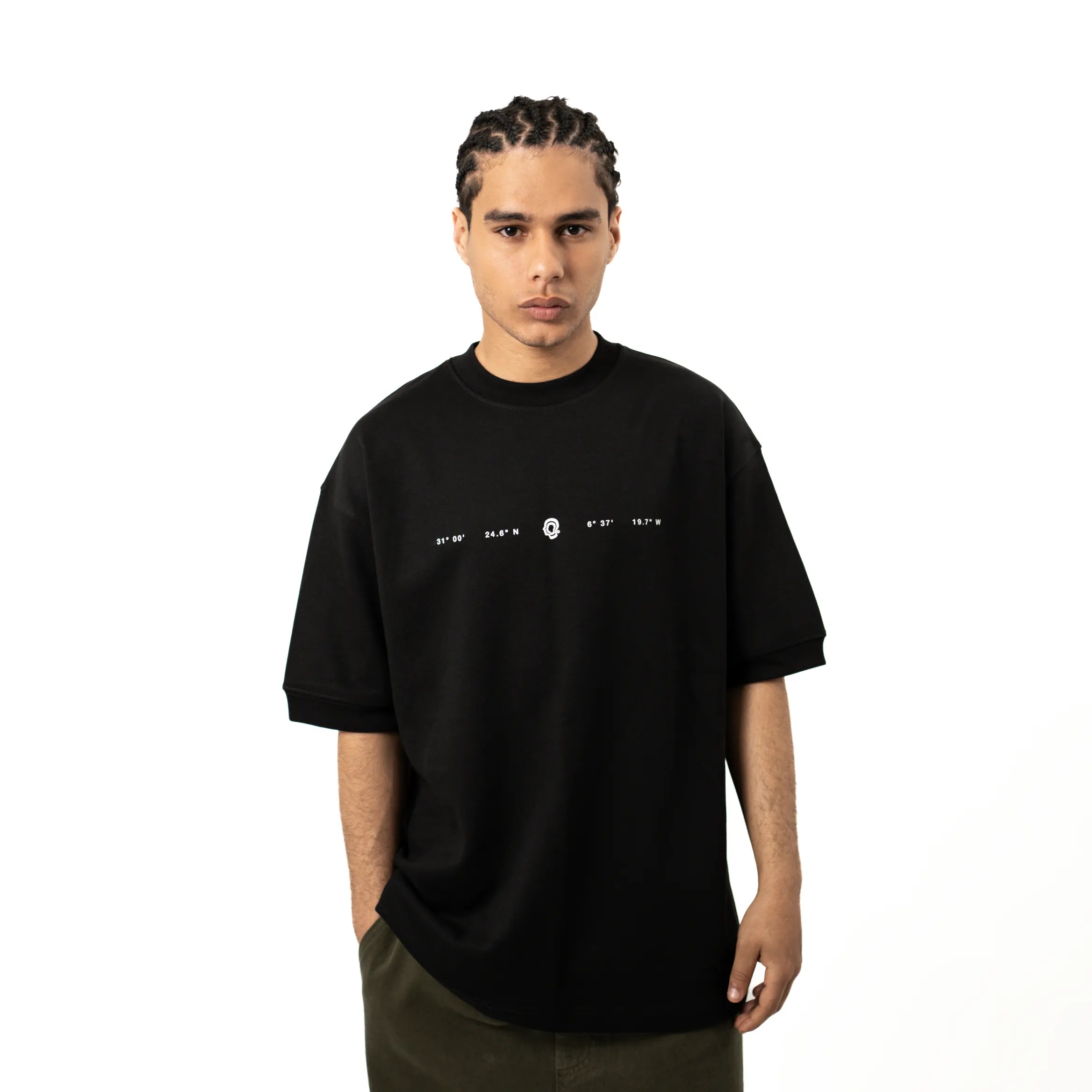 TDT PARALLEL BLACK TEE