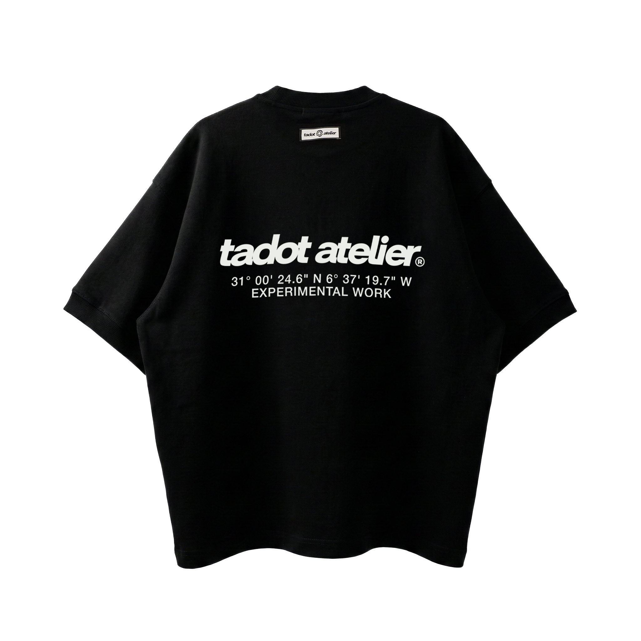 ATELIER OVERSIZED BLACK TEE