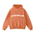 NFTS ACID WASH ORANGE HOODIE