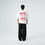 NFTS BOXY WHITE TEE