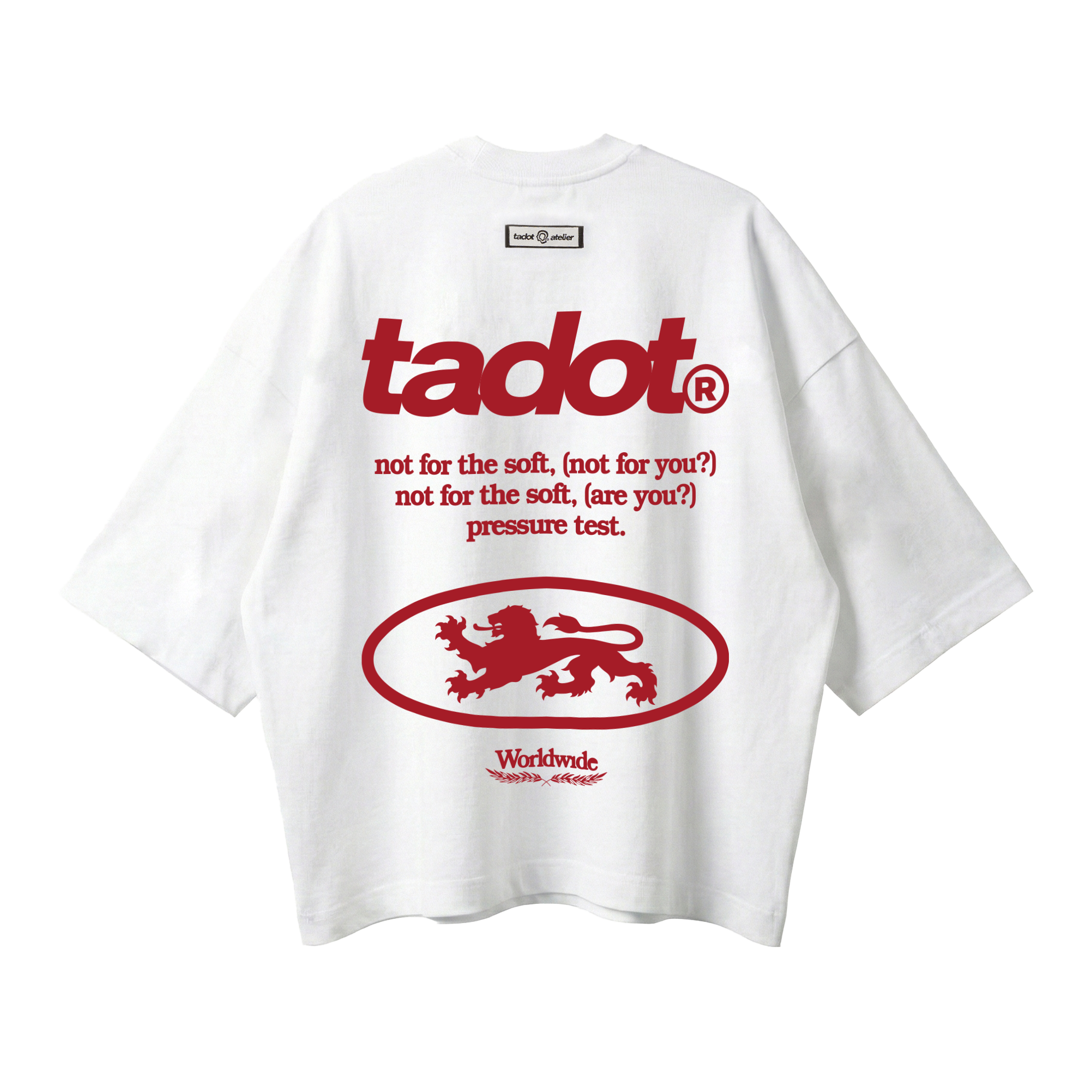 NFTS BOXY WHITE TEE