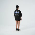 HEAT ALERT BOXY BLACK TEE